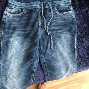 True religion denim joggers